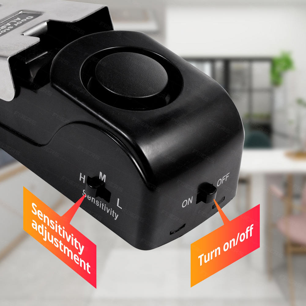 Home Security Gate - FUERS 도어 스톱 알람 시스템 120dB