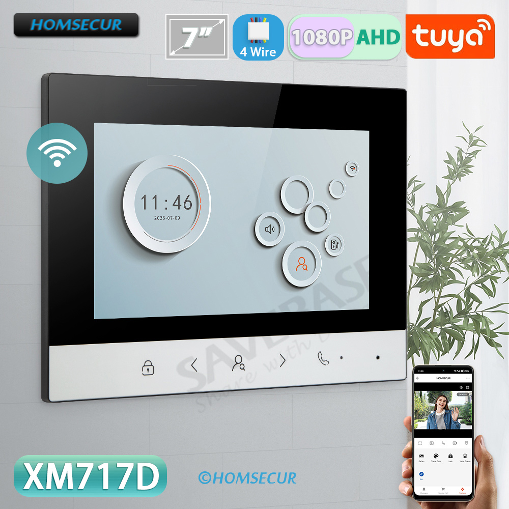 Home Security Gate - 투야 스마트 와이파이 실내 모니터 7인치/10인치