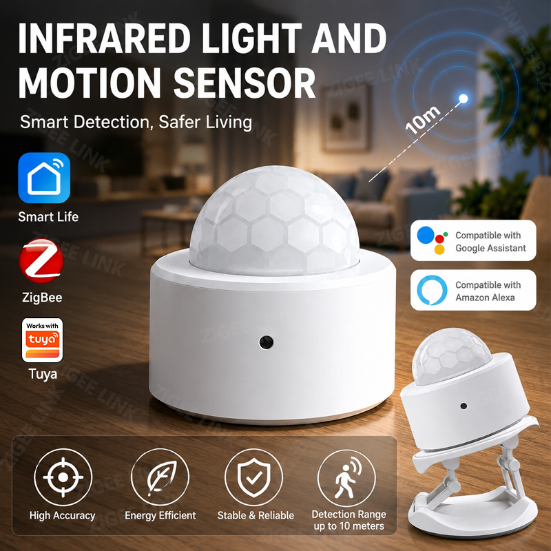Home Security Devices - ZigBee 3.0 PIR 모션 센서 무선