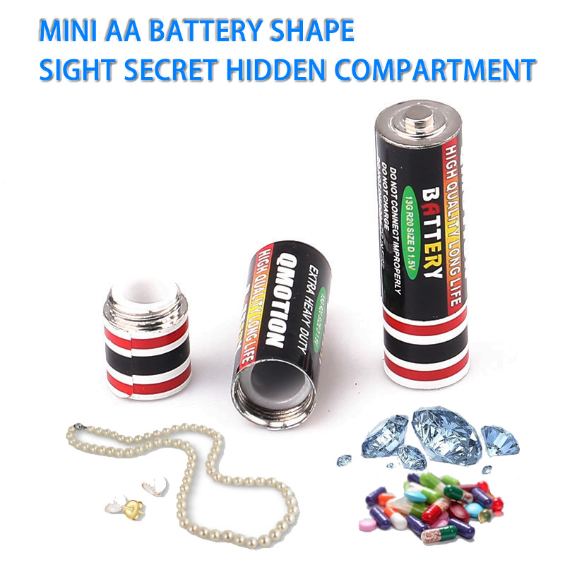 Home Security Battery - 미니 조준기 비밀 숨겨진 칸막이, 48mm