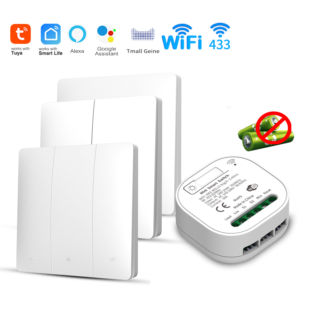 Home Security Battery - Tuya WiFi 스마트 자체 전원 공급