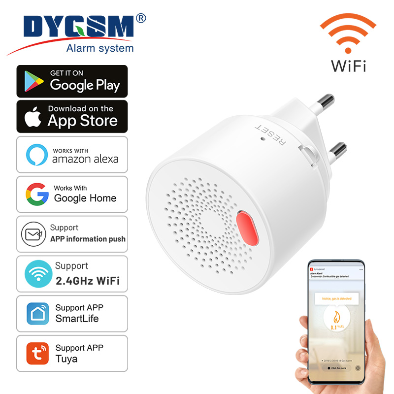 Home Security Devices - Tuya 스마트 홈 와이파이 천연 가스
