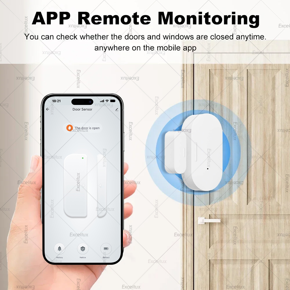 Zigbee 3.0 밝기/진동 센서가있는 도어 윈도우  - Home Security Gate 리뷰 및 가격