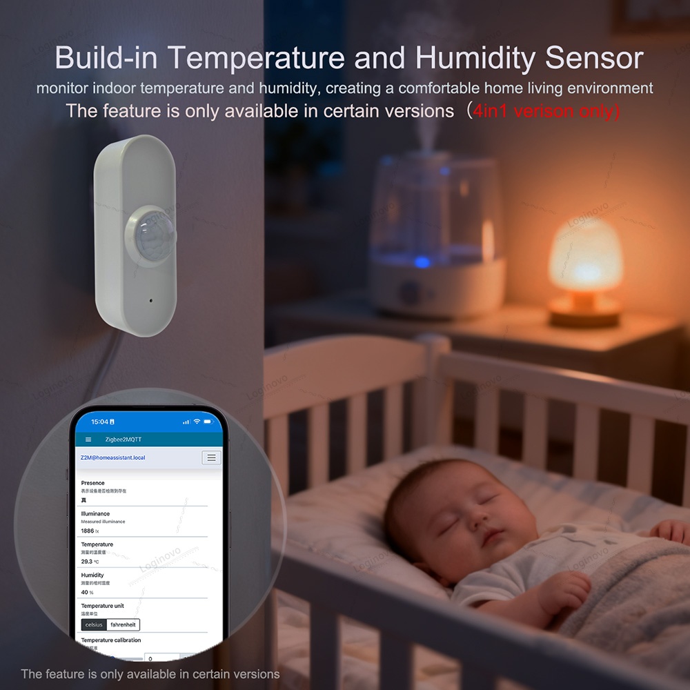 Zigbee 24G Mmwave 레이더 인간 존재 센서 - Home Security Battery 리뷰 및 가격