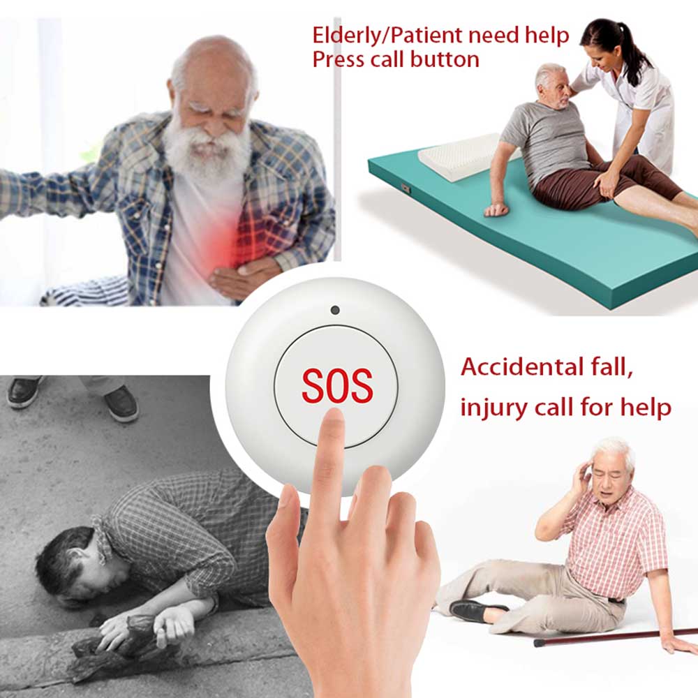 무선 SOS 버튼 스마트 홈 게이트 보안 초인종 433 - Home Security Gate 리뷰 및 가격