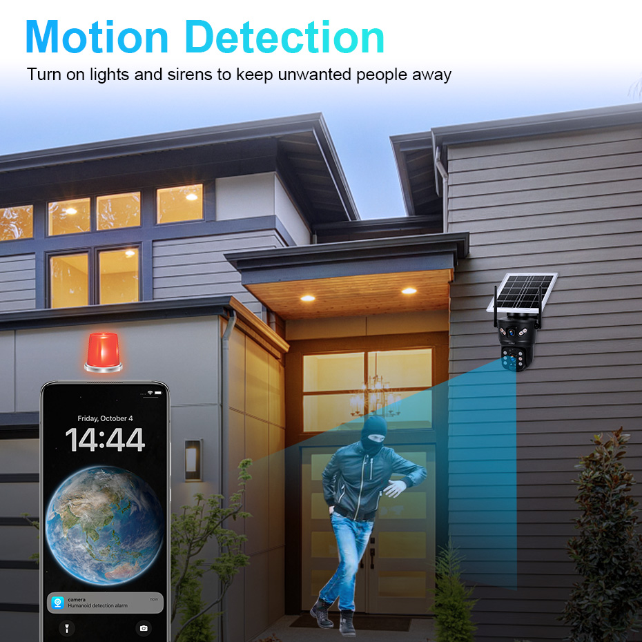 KERUI 6MP 4G SIM WiFi 태양광 카메라  - Home Security No Wifi Needed 리뷰 및 가격