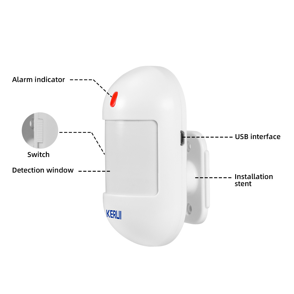 KERUI 무선 PIR 모션 센서 W202 W181 홈 - Home Security Battery 리뷰 및 가격