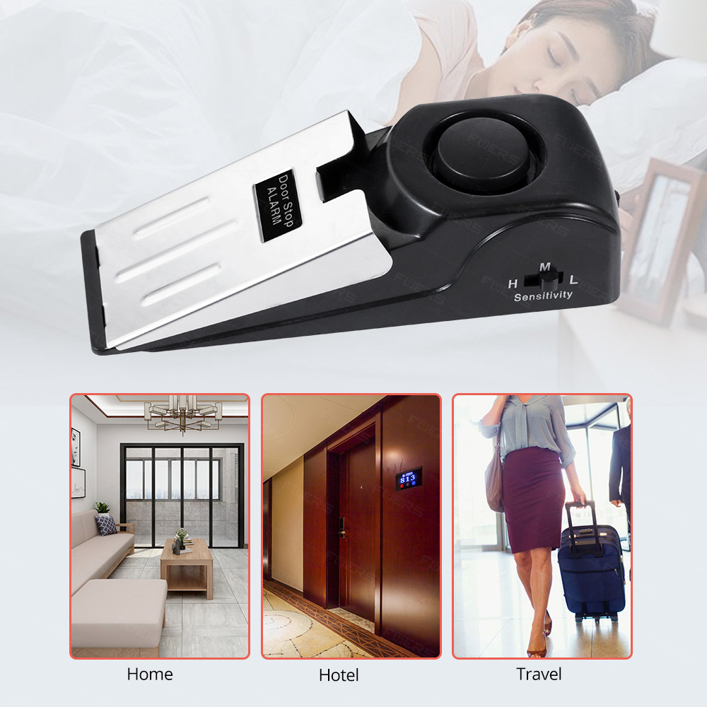 FUERS 도어 스톱 알람 시스템 120dB 큰 소리  - Home Security Gate 리뷰 및 가격