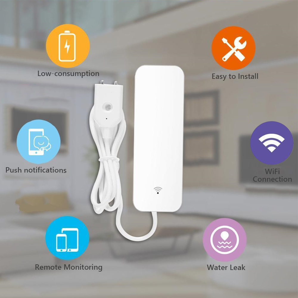 Tuya WiFi 누수 센서, 누수 감지기, Smart - Home Security Devices 리뷰 및 가격