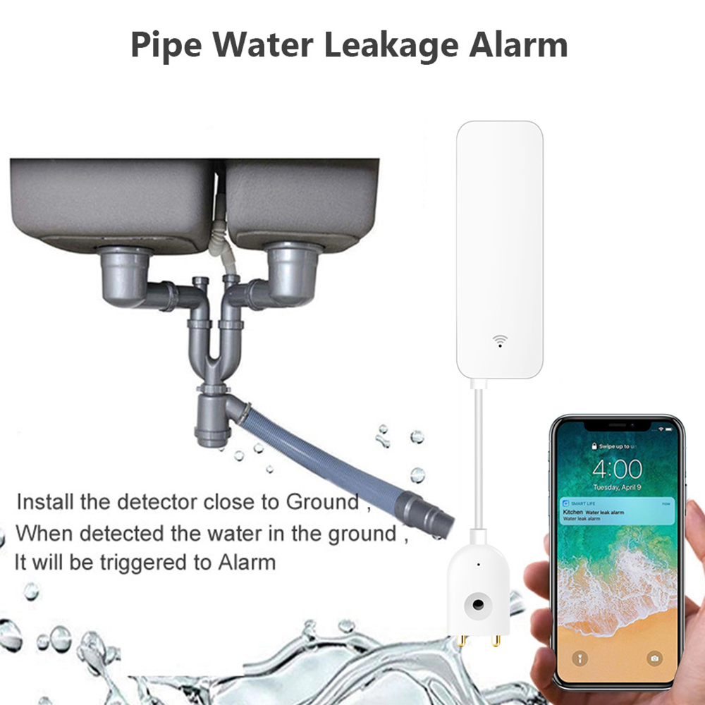 Tuya WiFi 누수 센서, 누수 감지기, Smart - Home Security Devices 리뷰 및 가격