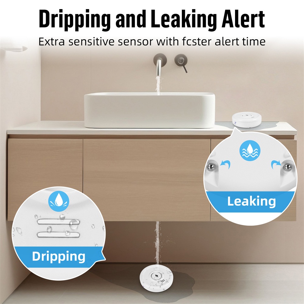 Fuers 누수 감지기 스마트 홈 알람, 투야 스마트  - Home Security Devices 리뷰 및 가격