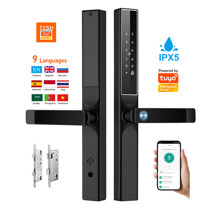 투야 앱 지문 도어락 코드 카드 키 스마트 도어락 보안 - Home Security Gate 리뷰 및 가격