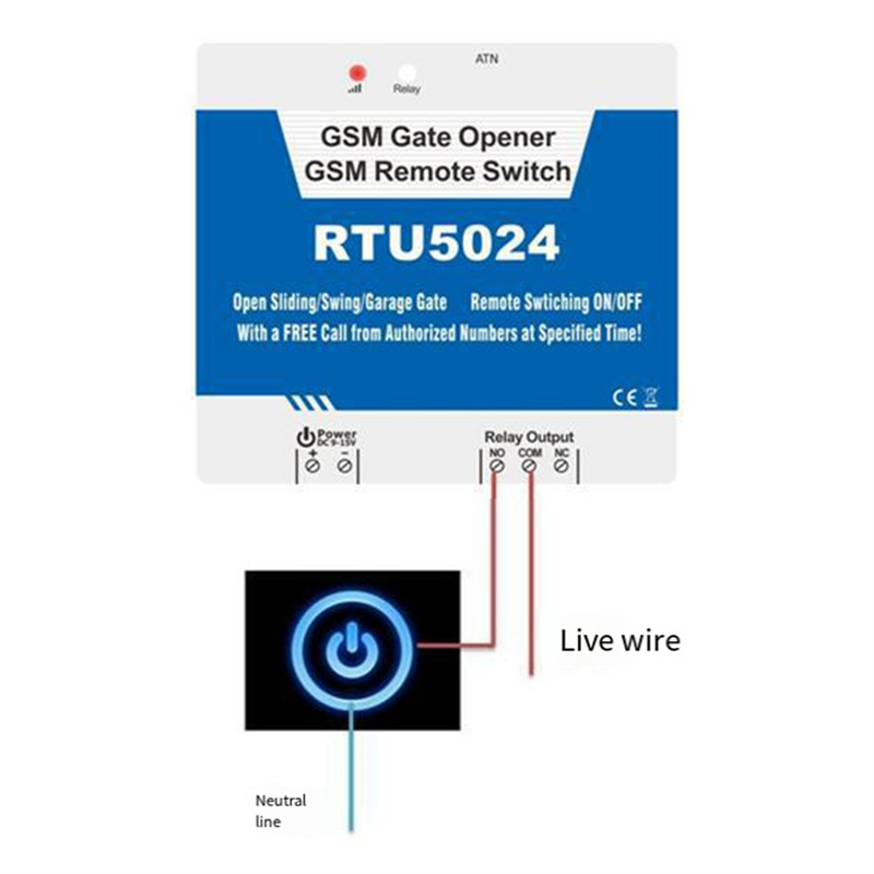 B04C-RTU5024 GSM 도어 오프너 릴레이 무선 - Home Security Wireless 리뷰 및 가격