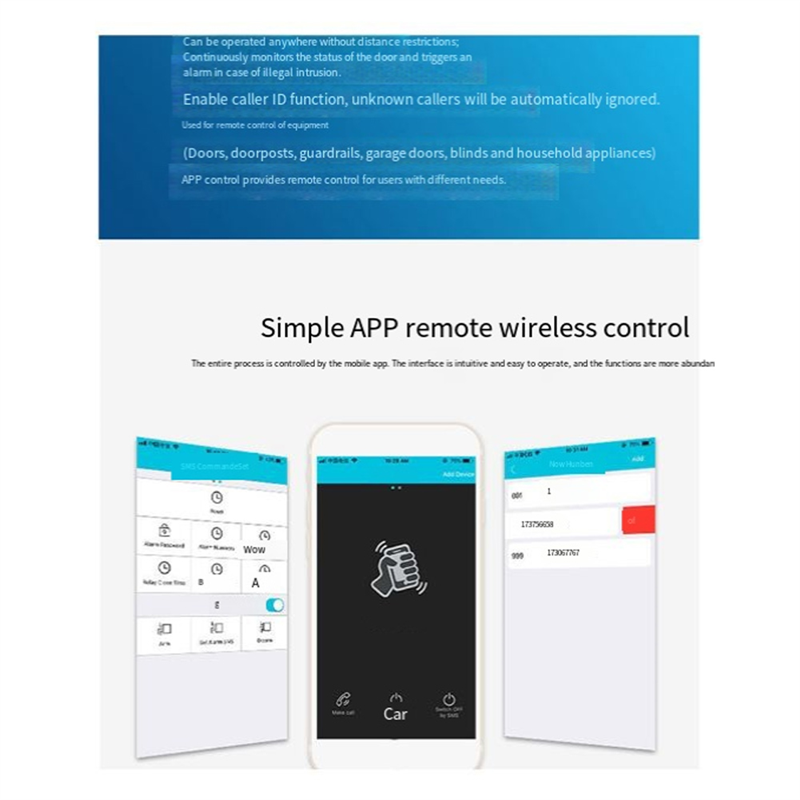 B04C-RTU5024 GSM 도어 오프너 릴레이 무선 - Home Security Wireless 리뷰 및 가격