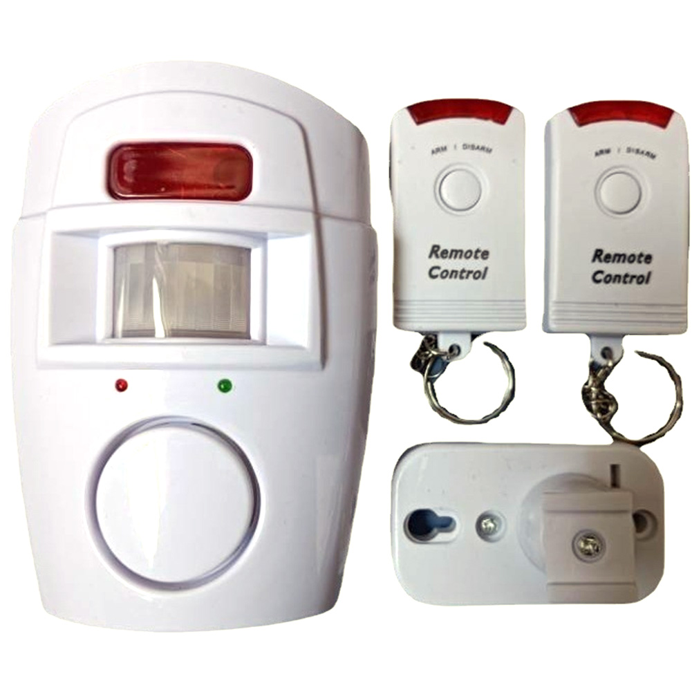 2개의 리모컨이 포함된 무선 모션 센서 알람 PIR 경 - Home Security Battery 리뷰 및 가격