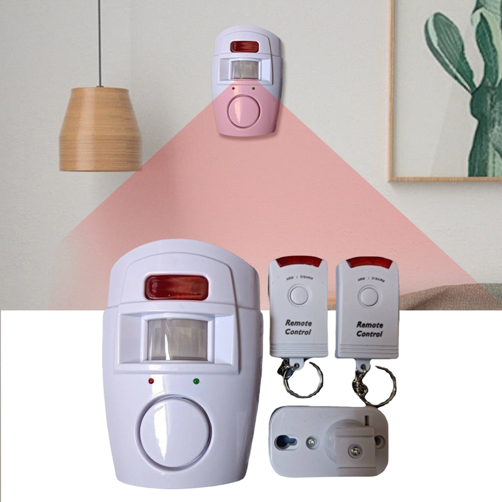 2개의 리모컨이 포함된 무선 모션 센서 알람 PIR 경 - Home Security Battery 리뷰 및 가격