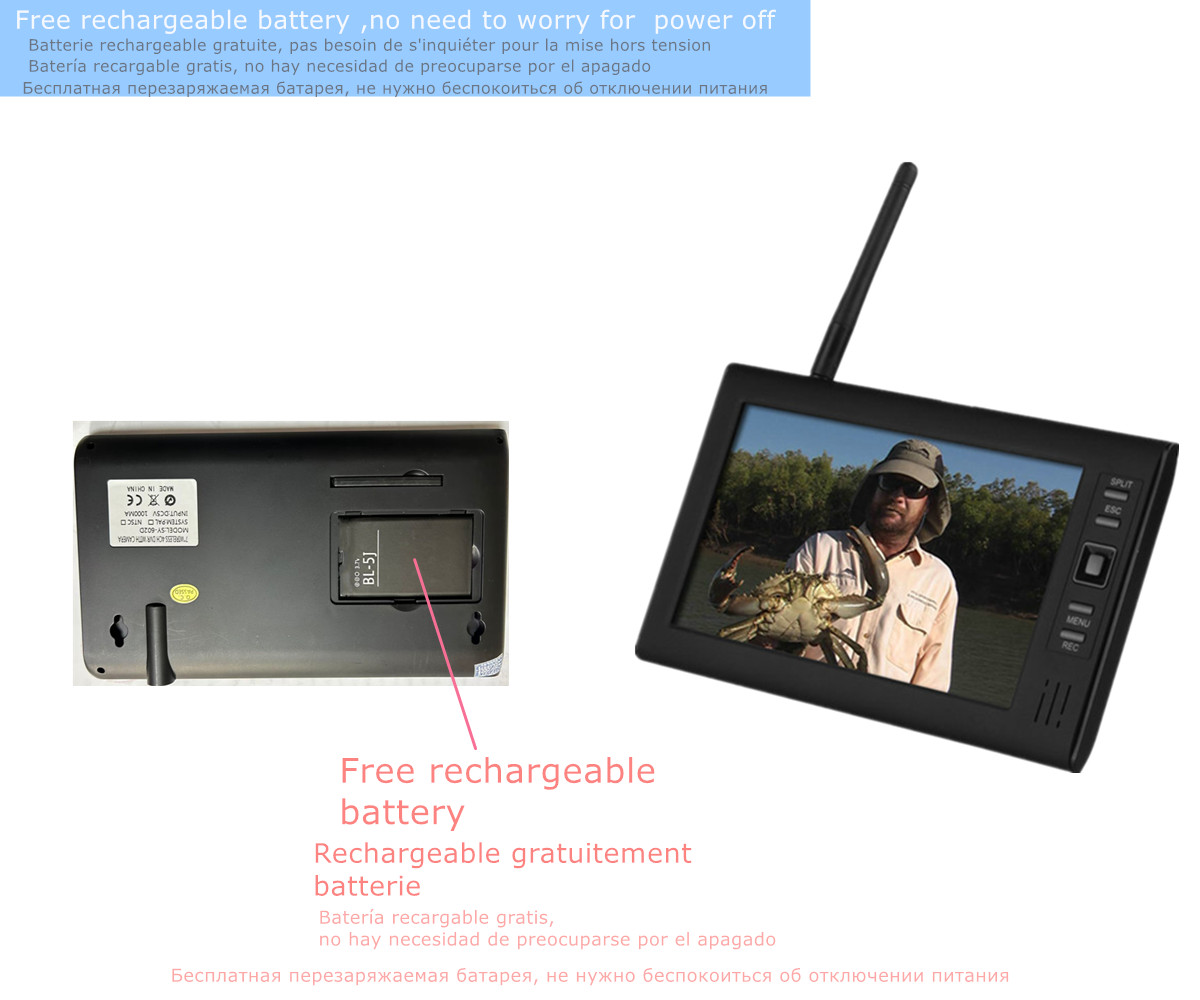 LCD CCTV 보안 시스템 와이파이 무선 카메라 비디 - Home Security Battery 리뷰 및 가격