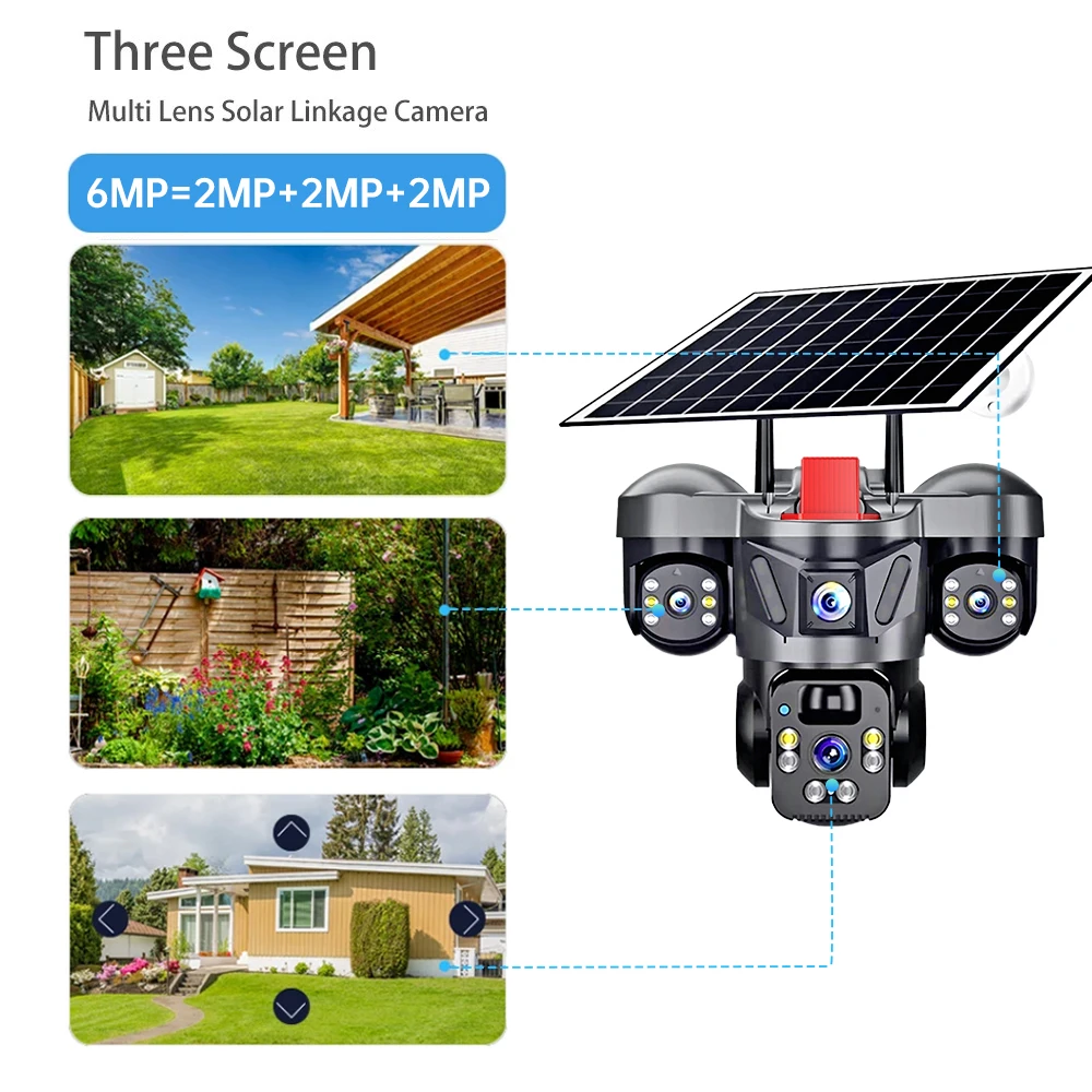 KERUI 야외 PTZ 6MP 4G SIM WIFI 태 - Home Security Battery 리뷰 및 가격