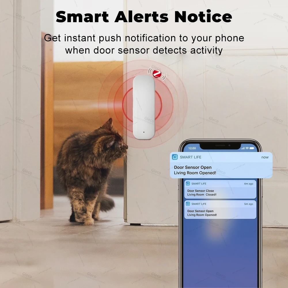 Tuya Zigbee 도어 윈도우 센서 알람 감지기 도 - Home Security Gate 리뷰 및 가격